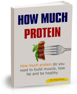 "How Much Protein" portada del libro de Brad Pilon